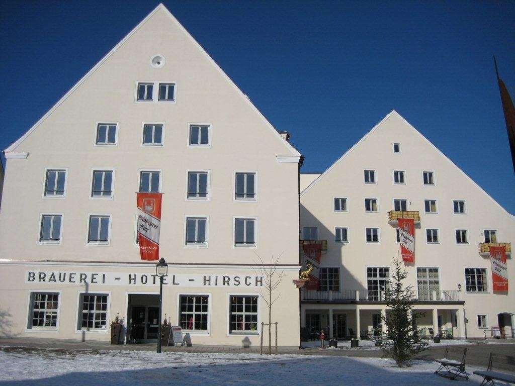 Akzent Brauerei Hotel Hirsch Ottobeuren Exterior photo