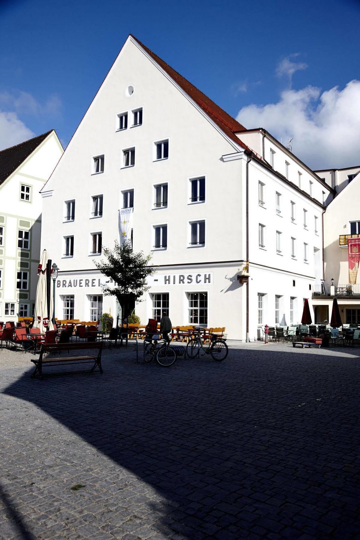 Akzent Brauerei Hotel Hirsch Ottobeuren Exterior photo